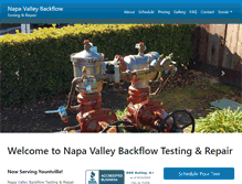Tablet Screenshot of nvbackflow.com